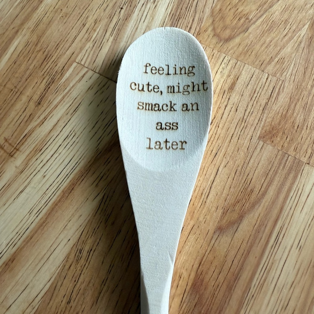 Funny Wooden Spoons, choose 1 - Picture 5 of 6